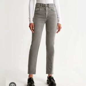 ABERCROMBIE & FITCH The Ankle Straight Ultra High Rise Size 28/6